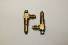7008 -  90 Degree Deflector Nozzles- Replaces Hilborn, others  with 1/8-27 thread , vent holes